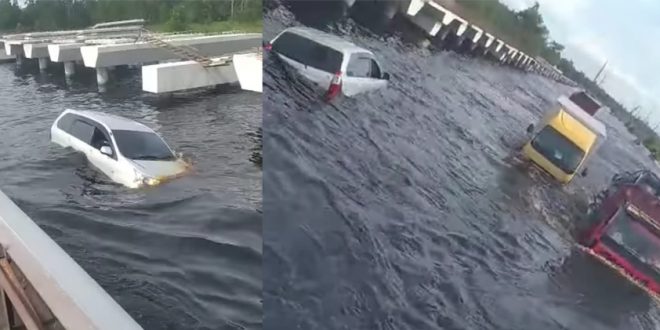 Nekat Terobos Banjir