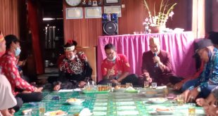 Camat Bataguh Silaturahmi dengan