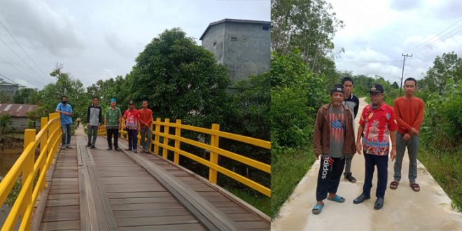 Camat Bataguh Meninjau
